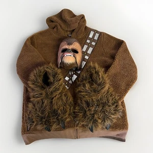 Star Wars Chewbacca Costume Set Adult XL – Jacket, Mask, Feet Shoes - Picture 1 of 14