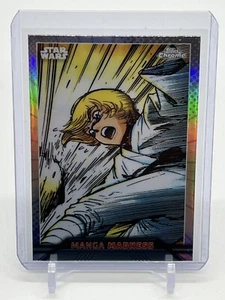 2023 Topps Cromado Star Wars Luke Skywalker Manga Madness #MM-15 ROTJ SP - Imagen 1 de 2