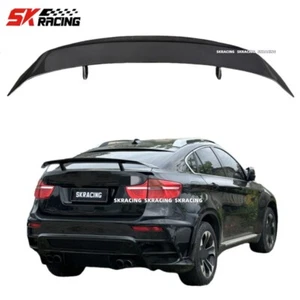 GT Style Carbon Fiber Trunk Lid Spoiler Wing Fit For 2017-2023 Tesla Model 3 - Picture 1 of 24