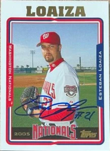 Esteban Loaiza Autographed 2005 Topps #493 - Picture 1 of 1