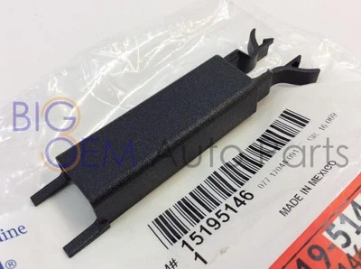 1999-2007 Chevrolet Silverado Rear View Mirror Wiring Harness COVER Black New OE - Image 1 of 4