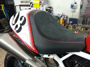 Ducati Sport Classic 1000 Monoposto 2006-2009 Volcano Housse de Selle Neuf D048 - Bild 1 von 7