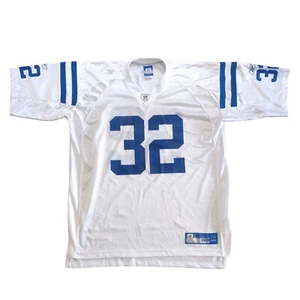 Vintage Reebok Indianapolis Colts #32 Edgerrin James NFL Jersey Mens XXL White - Picture 1 of 10