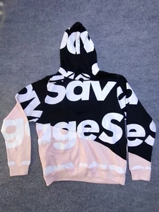 AHP Another Hype Piece Hoodie Women's XL Black Pink Graphic Print Savage Hip Hop - Picture 1 of 9