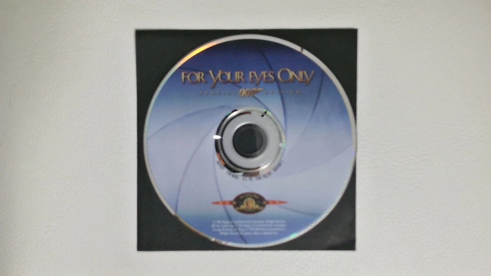 For Your Eyes Only (DVD, 1981) Foto 1 de 1