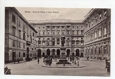MILANO - Piazza S. Fedele - Teatro Manzoni - ALBERGO BELLA VENEZIA  -  1926
