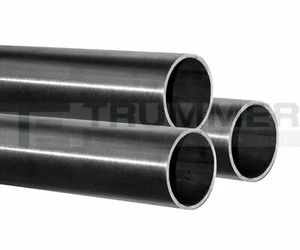 V2A 1.4301 Edelstahl Rundrohr Ø 42,4 x 2,0 mm geschliffen K240 200-2000 mm Rohr  - Bild 1 von 2