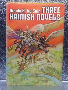 Three Hainish Novels Ursula K. Le Guin HC + DJ Book Club Edition VTG Vintage 67 - Picture 1 of 11