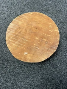 Kubanisches Mahagoni 9" Durchmesser 2,5" Dicke Schüssel - Platte Rohling - Bild 1 von 3