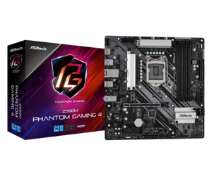 ASRock Z590M Phantom Gaming 4 M-ATX Moederbord LGA1200 DDR4 Z590 Intel 11e Gen - Afbeelding 1 van 3