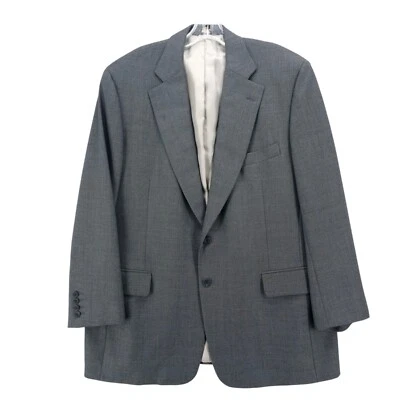 PAUL STUART Sport Coat Birdseye Nailhead Pattern 100% Wool Sz 45-39 Semi Tall - Image 1 of 4