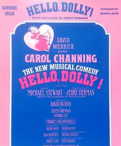Hello Dolly Songbook Hammond organo Mark Laub Jerry Herman Spinet pre-set - Foto 1 di 6