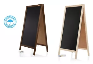 Kundenstopper PN WETTERFEST Holz Tafel Aufsteller Werbetafel 47x93cm Werbung - Bild 1 von 3
