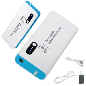 Leise Angeln Sauerstoffpumpe mit 3000mAh Lithium Akku und USB Ladegerät - Bild 1 von 4
