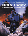 Rifts Index & Adventures Vol. One $17.99 Value PLB0823 Palladium Books