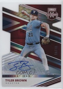 2020 Elite Extra Edition Aspirations Die-Cut Signatures /48 Tyler Brown Auto