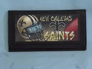 New Orleans Saints Sublimation Logo Scheckbuch Neu mit Etikett - Bild 1 von 3
