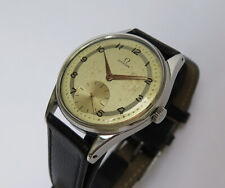 Very Rare Omega  Dial Reflective Two Tones Case 35mm S. Steel  30T2 caliber 266