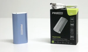 Pro User - Powerbank - 5000mAh - Quick Charge 3.0 - USB-C PD - niebieski - Zdjęcie 1 z 2