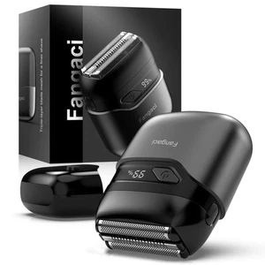 Electric Foil Shaver for Men Compact Waterproof Rechargeable Razor with 3 Flo... - Picture 1 of 7