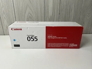 Canon Geniune 055 Cyan High Yield Toner Cartridge 3019C001AA - New - Picture 1 of 4