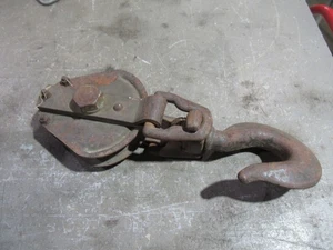 Super Heavy Duty Recovery Pulley Winch Snatch Block towing - Bild 1 von 7