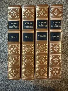The Works of Flavius Josephus 4 Volumes Baker Books 1988 Jewish History - Picture 1 of 13