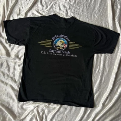 Camiseta Biketoberfest Vintage Años 90 Talla XL Daytona Beach Punk Grunge Streetwear  Foto 1 de 4