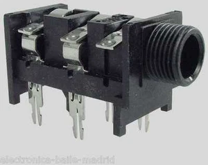 PEAVEY 1/4" 6.35mm STEREO INPUT JACK PC MOUNT TUBE AMP AMPLIFIER - Bild 1 von 1