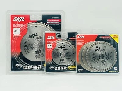 Skil Bosch Diamanttrennscheibe 22,23mm Beton Fliesen Stein Flex 115 180 230 mm