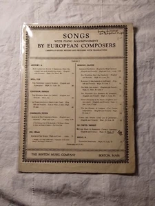 Come Back to Sorrento de Ernesto De Curtis - 1934 canciones con acompañamiento de piano - Imagen 1 de 5