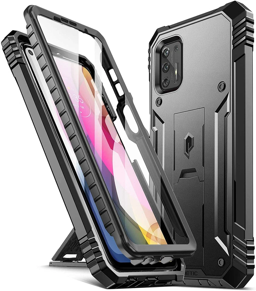 Poetic for Moto G Stylus (2021) Phone Case Military-grade Shockproof Cover Black