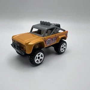Hot Wheels 2008 New Models Custom Ford Bronco  Yellow  Loose - Picture 1 of 8
