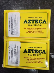 PACK 2 JABONES CACAHUANANCHE 06/2028 CENTRO BOTÁNICO AZTECA HECHO IMEXICO PLANTIMEX - Imagen 1 de 4