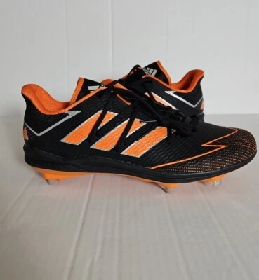 Botines de béisbol Adidas Afterburner 7 negros/naranja MLB para hombre talla 13 nuevos Foto 1 de 4