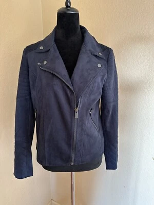 Kut From The Kloth - Faux Suede Moto Jacket - Image 1 of 4