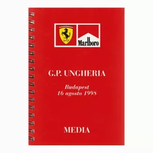 Scuderia Ferrari F1 Medienbuch Ungarn GP 1998 - Bild 1 von 1