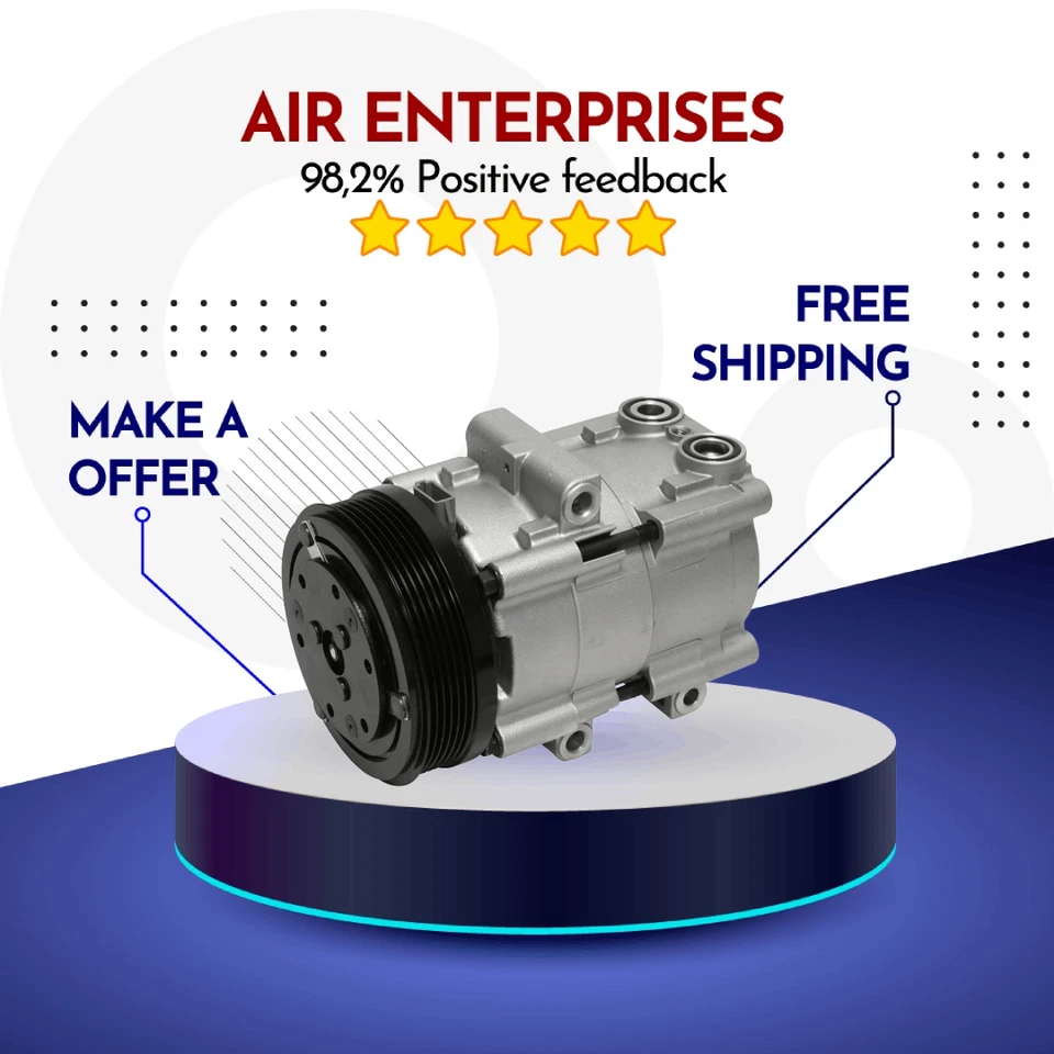 Compressor A/C Fit Mazda Tribute 2001-2006, Mercury Cougar 2000-2002 - Image 1 of 1