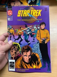 DC COMICS STAR TREK L'IMPERATIF MODALA #3 AOÛT 1991 (NM) BD (LL) - Picture 1 of 9