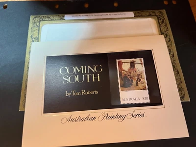 Australia 1977 Scott 579 Coming South by Tom Roberts Set of 1 MNH SCV $15.00 - Image 1 of 2