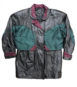 VINTAGE PELLE NY MILANO LEATHER JACKET SZ Small Womens - Picture 1 of 15