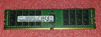 Samsung 16GB M393A2G40EB1-CRC0Q 2Rx4 PC4-2400 RDIMM DDR4-19200 ECC Registered  - Image 1 of 2