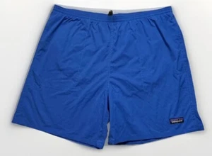 Patagonia Baggies Shorts Men's XXL Blue Nylon Swim Trunks Hike Pockets 6” Ins - Picture 1 of 7