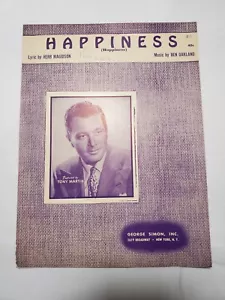 Happiness (Hoppiness) Noten 1951 Herb Magidson Ben Oakland Tony Martin - Bild 1 von 4