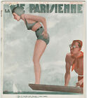 La Vie Parisienne Magazine Cover: Diving, Sea, Romance, 29 August 1936 