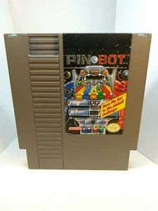 Pin Bot ORIGINAL NINTENDO NES GAME Authentic! CARTRIDGE ONLY UNTESTED - Picture 1 of 8