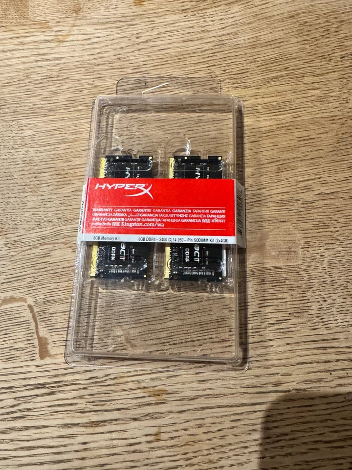 HyperX Impact 8GB (4GB x2) DDR4 2400Mhz CL14 - Image 1 of 2