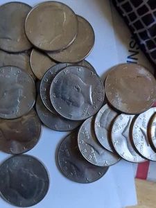 Medio dólar Kennedy 1988 P y 1988 D sin circular de rollo (2 monedas) - Imagen 1 de 2