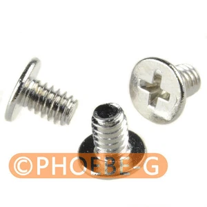 M2 x 3mm Laptop Phillips Flat Head Screw Nickel Plated - Picture 1 of 5
