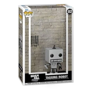 FUNKO POP ! ART COVER - BRANDALISED (02) TAGGING ROBOT VINYL FIGURE 9CM - Imagen 1 de 3